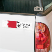 Bahrein "QATAR 2011" Bumpersticker (Op Truck)