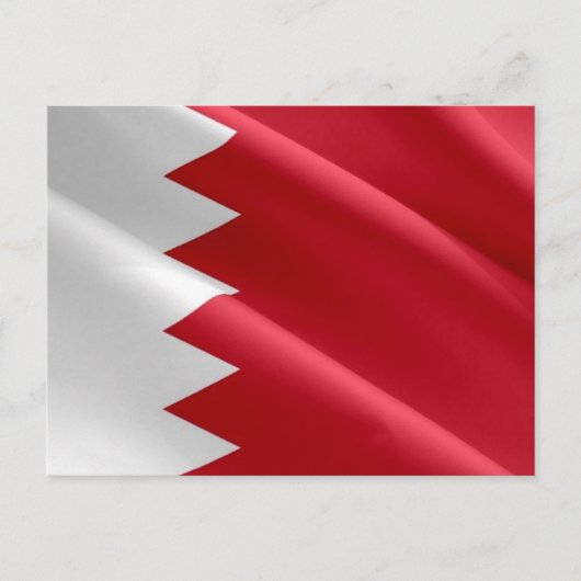 Bahrein - Vlag - Briefkaart (Voorkant)