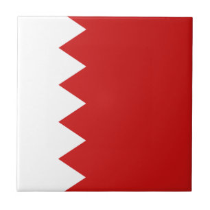 Bahrein Vlag Keramische Tegel Tegeltje