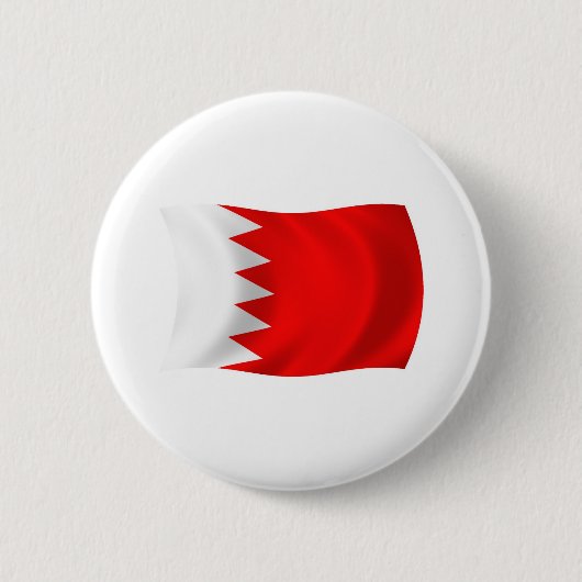 Bahrein Vlag Knop Ronde Button 5,7 Cm (Voorkant)