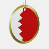 Bahrein Vlag Ornament (Rechts)