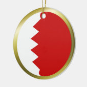 Bahrein Vlag Ornament (Links)