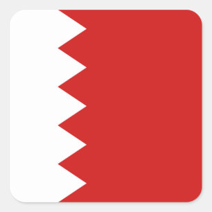 Bahrein Vlag Sticker