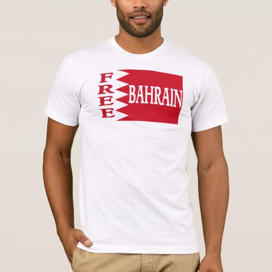 Bahrein - Vrije Bahrein T-shirt (Voorkant)