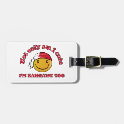 Bahreinse design bagagelabel (Voorkant horizontaal)