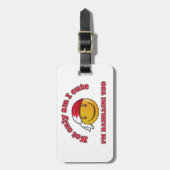 Bahreinse design bagagelabel (Voorkant verticaal)