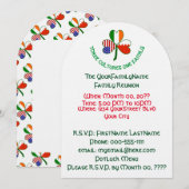 Bahreinse Ierse VS Shamrock Family Reunion Kaart (Voorkant / Achterkant)