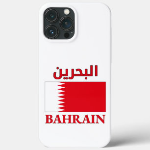 Bahreinse vlag ا ب ح ي ن Arabisch en Engels WordAr Case-Mate iPhone Case