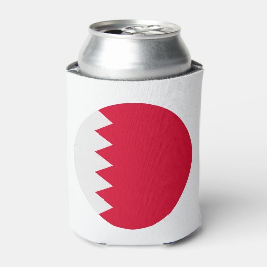 Bahreinse vlag blikjeskoeler (Blikje Voorkant)