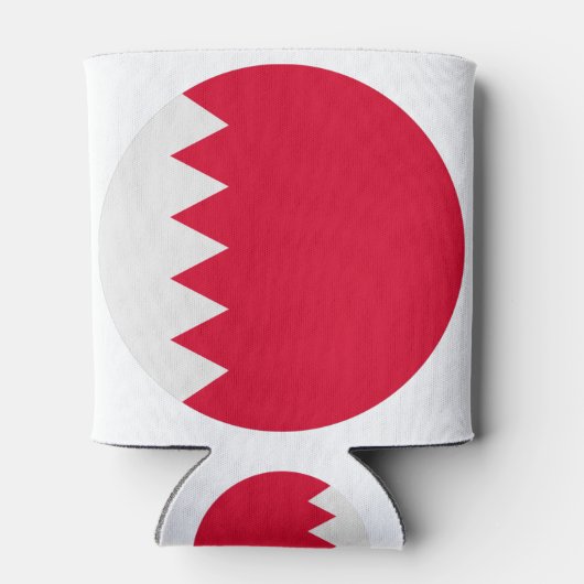 Bahreinse vlag blikjeskoeler (Achterkant)