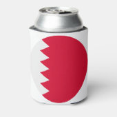 Bahreinse vlag blikjeskoeler (Blikje Achterkant)