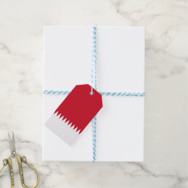 Bahreinse vlag cadeaulabel