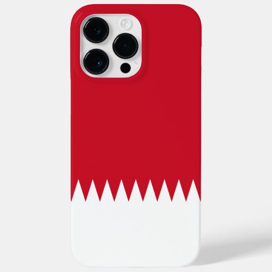 Bahreinse vlag Case-Mate iPhone case (Achterkant)