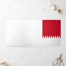 Bahreinse vlag drieluik kaart