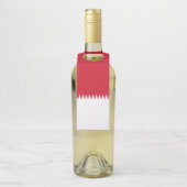 Bahreinse vlag flessenhanger (Op fles)