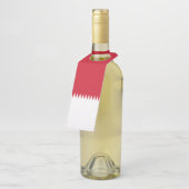 Bahreinse vlag flessenhanger (Schuin)