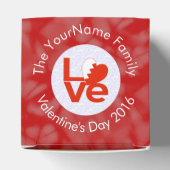 Bahreinse Vlag Hart Rode LIEFDE Bedankdoosjes (Bovenkant)