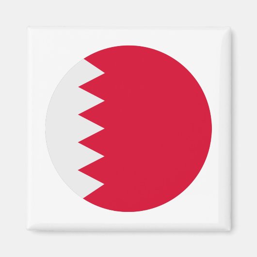 Bahreinse vlag magneet (Voorkant)