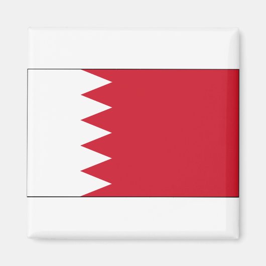 Bahreinse vlag magneet (Voorkant)