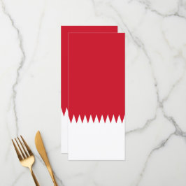 Bahreinse vlag menu