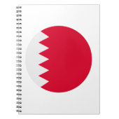 Bahreinse vlag notitieboek (Voorkant)