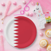 Bahreinse vlag papieren bordje (Feest)