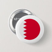 Bahreinse vlag ronde button 5,7 cm (Voorkant /achterkant)