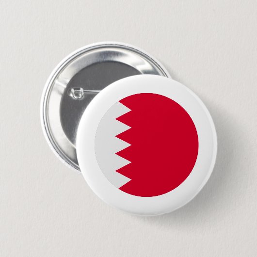 Bahreinse vlag ronde button 5,7 cm (Voorkant /achterkant)