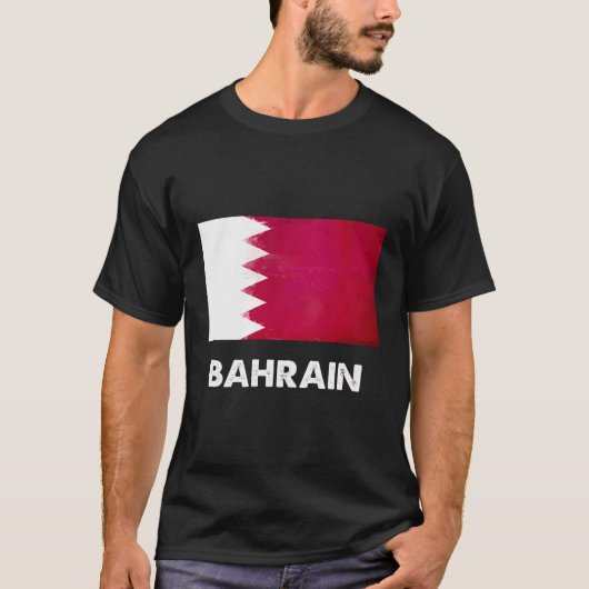 Bahreinse vlag t-shirt (Voorkant)