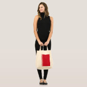 Bahreinse vlag tote bag (Voorkant (model))