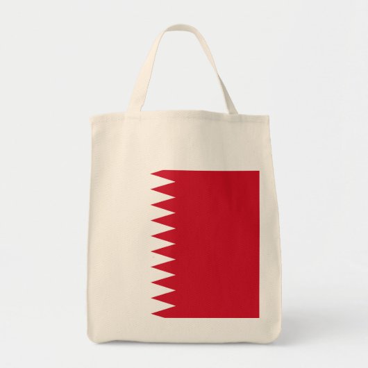 Bahreinse vlag tote bag (Voorkant)