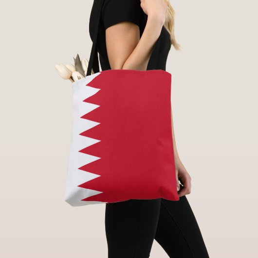 Bahreinse vlag tote bag (Dichtbij)