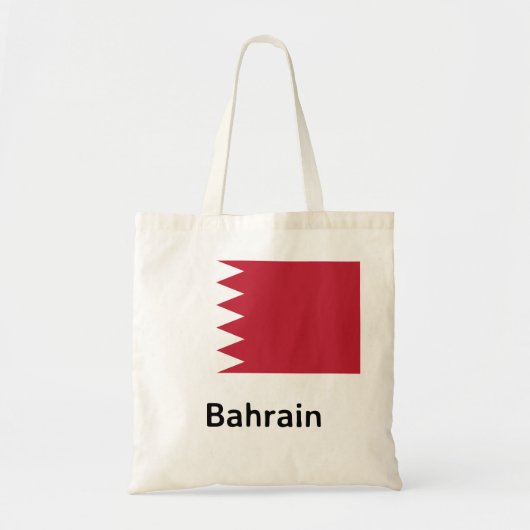 Bahreinse vlag tote bag (Voorkant)