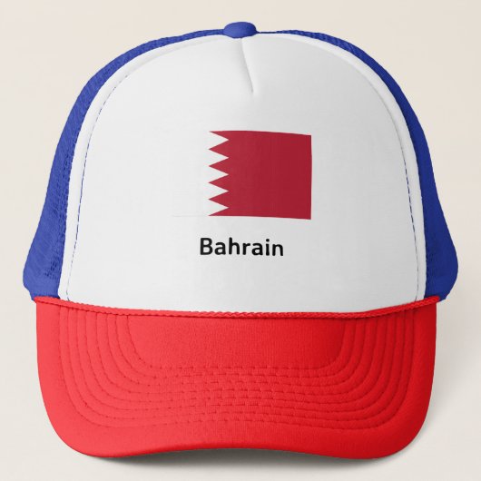 Bahreinse vlag trucker pet (Voorkant)