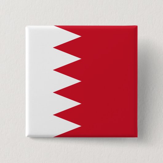 Bahreinse vlag vierkante button 5,1 cm (Voorkant)