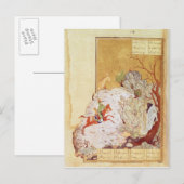 Bahrum Gur die de draak speelt Briefkaart (Voorkant / Achterkant)