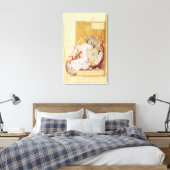 Bahrum Gur die de draak speelt Canvas Afdruk (Insitu (Slaapkamer))