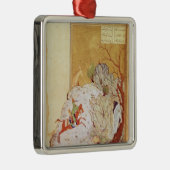 Bahrum Gur die de draak speelt Metalen Ornament (Rechts)