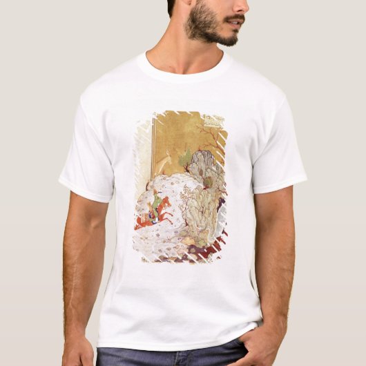 Bahrum Gur die de draak speelt T-shirt (Voorkant)