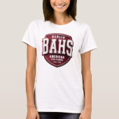 BAHS - Berlijnse Amerikaanse High School T-shirt (Voorkant)