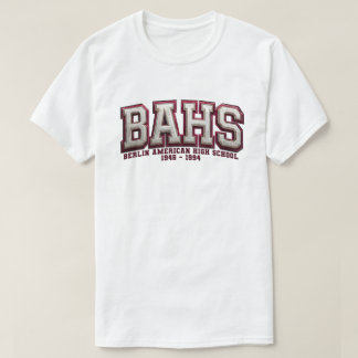 BAHS - Berlijnse Amerikaanse middelbare school T-shirt