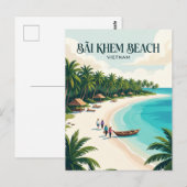 Bãi Khem Strand Vietnam Briefkaart (Voorkant / Achterkant)