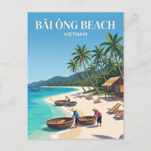 Bãi Ông-strand Vietnam Briefkaart