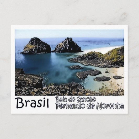 Baia Do Sancho - Brazilië - Briefkaart (Voorkant)