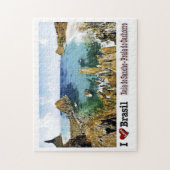 Baia do Sancho - I Love - Brazilië Legpuzzel (Verticaal)