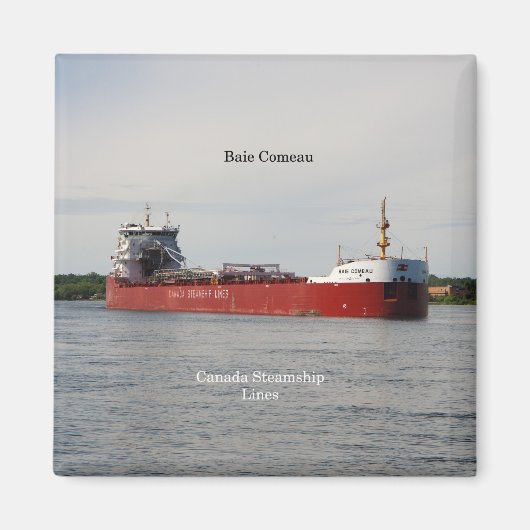 Baie Comeau magnet (Voorkant)
