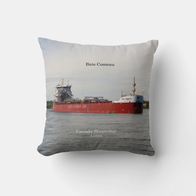 Baie Comeau-pleisterkussen Kussen (Voorkant)