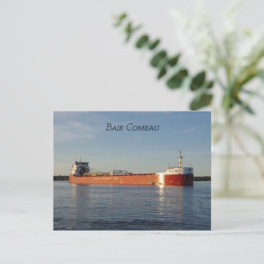 Baie Comeau-postkaart Briefkaart (Staand voorkant)
