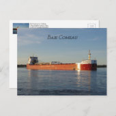 Baie Comeau-postkaart Briefkaart (Voorkant / Achterkant)