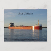 Baie Comeau-postkaart Briefkaart (Voorkant)